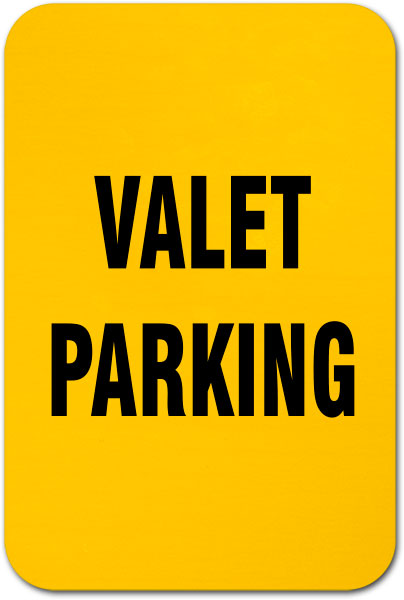 Valet Parking Sign