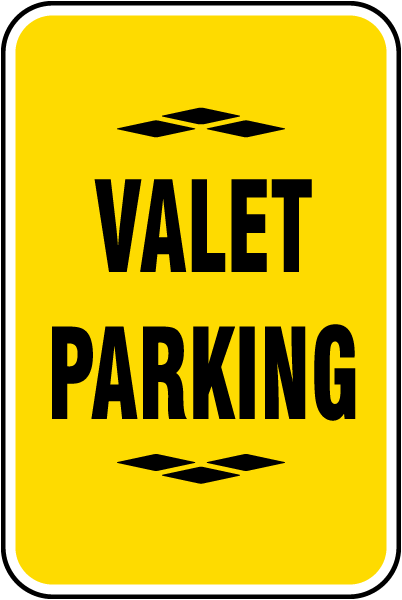 Valet Parking Sign