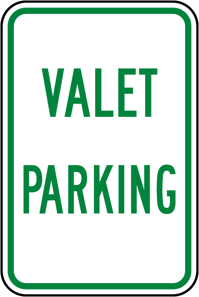 Valet Parking Sign