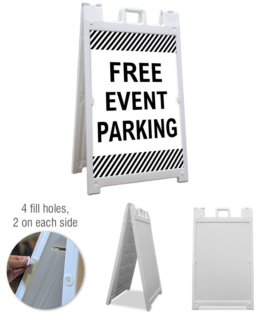Free Event Parking A-Frame Sign