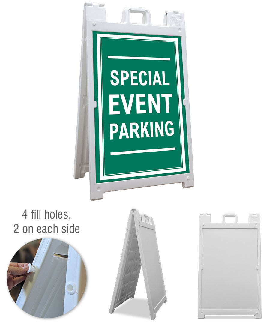 Special Event Parking A-Frame Sign
