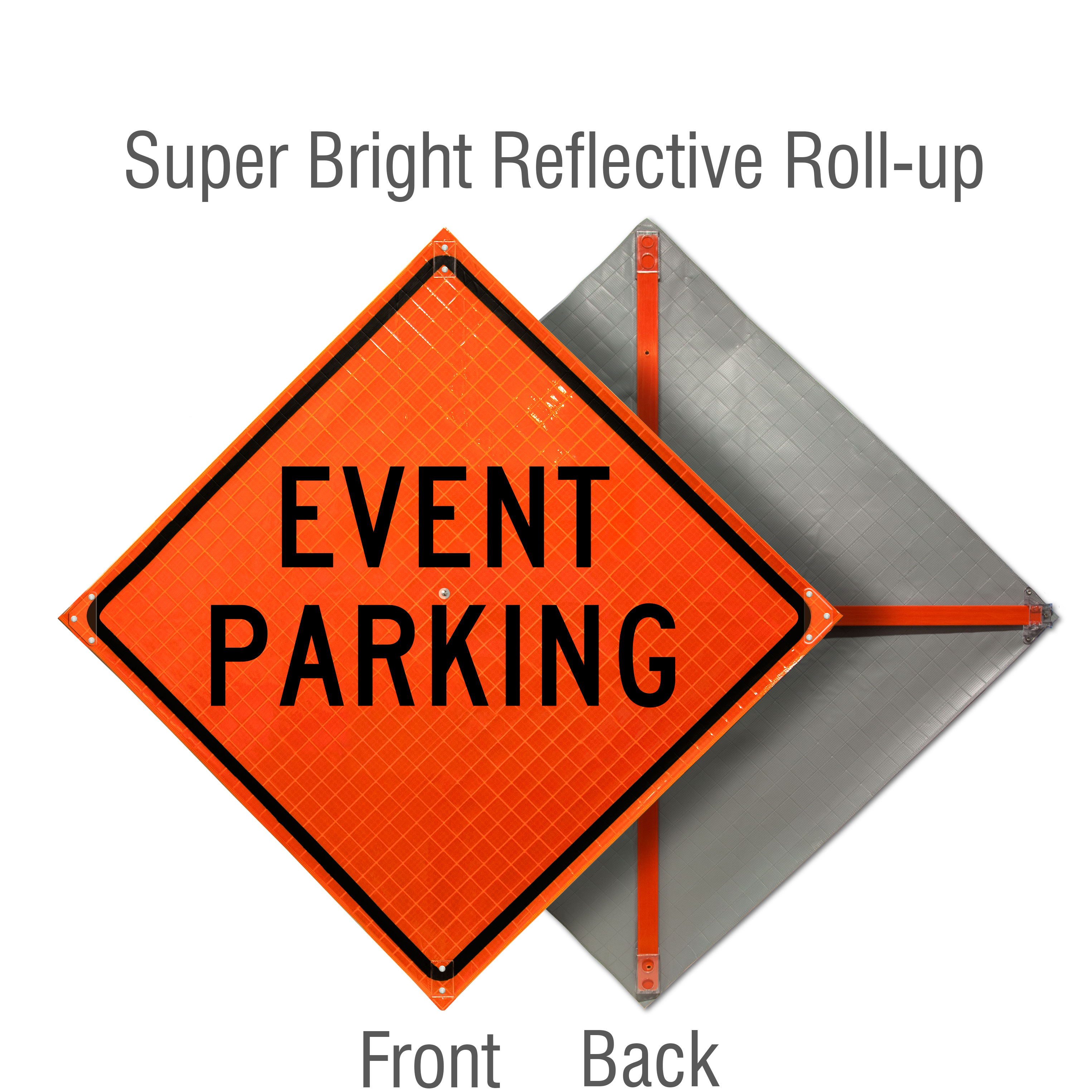 Event Parking Roll-Up Signs