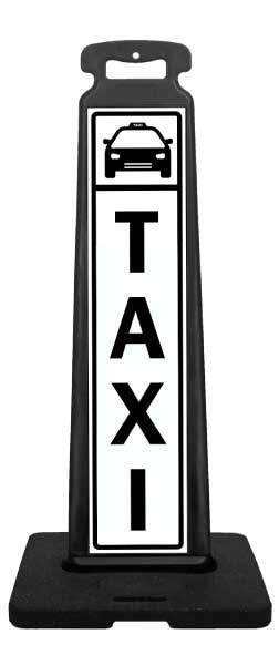 Taxi Vertical Panel Sign