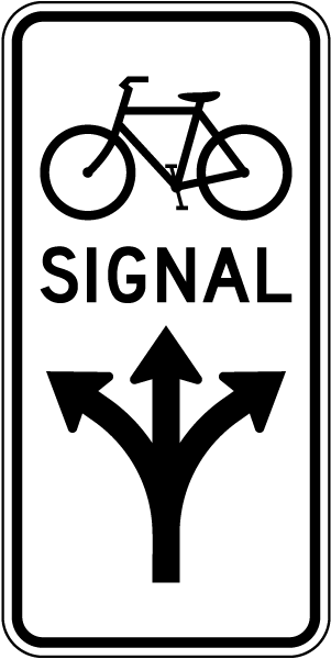 Bicycle Signal Optional All Movement Sign