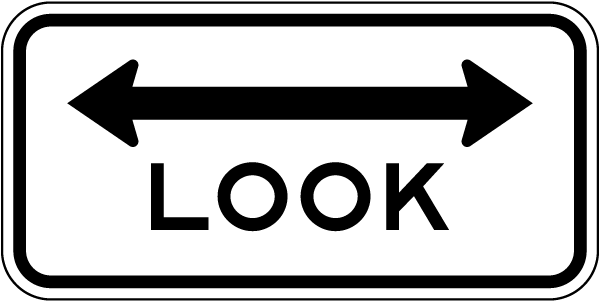 Look Sign