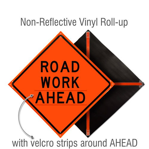 Road Work Ahead Sign X4578 - by SafetySign.com