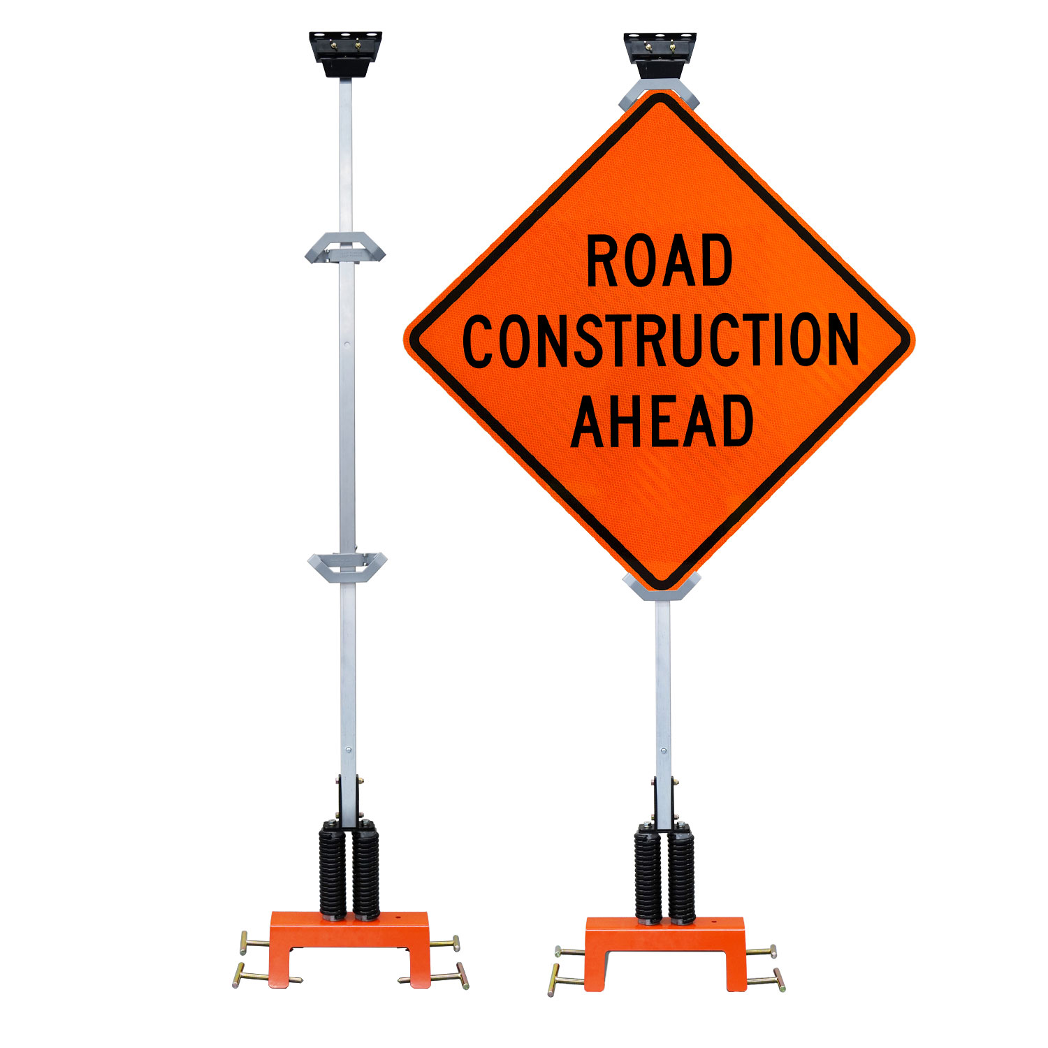 Jersey Barrier Sign Mount