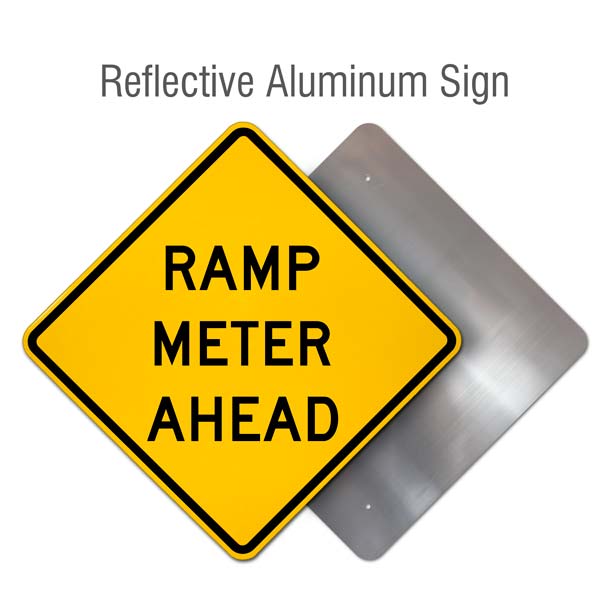 Ramp Meter Ahead Sign