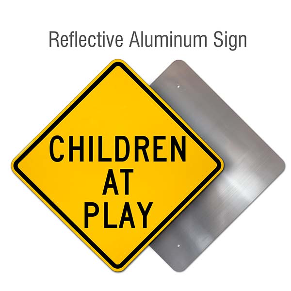Children At Play Sign
