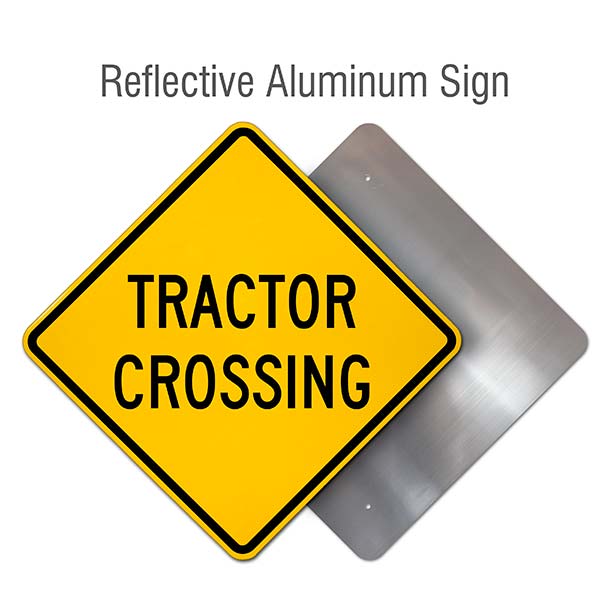 Tractor Crossing Sign