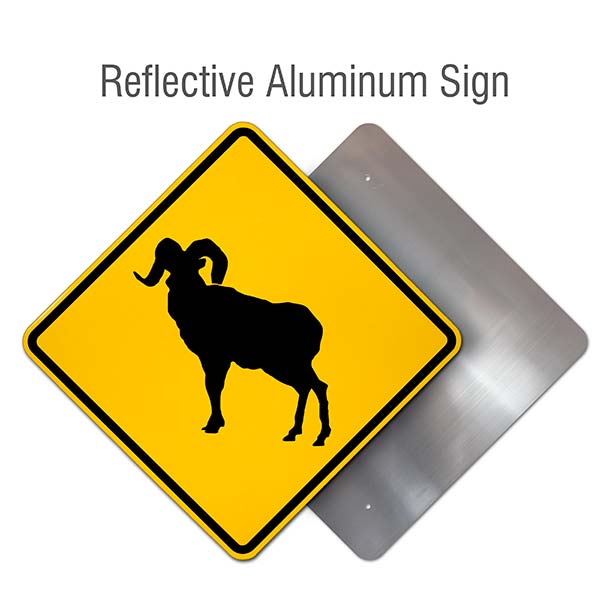 Big Horn Sheep Symbol Sign