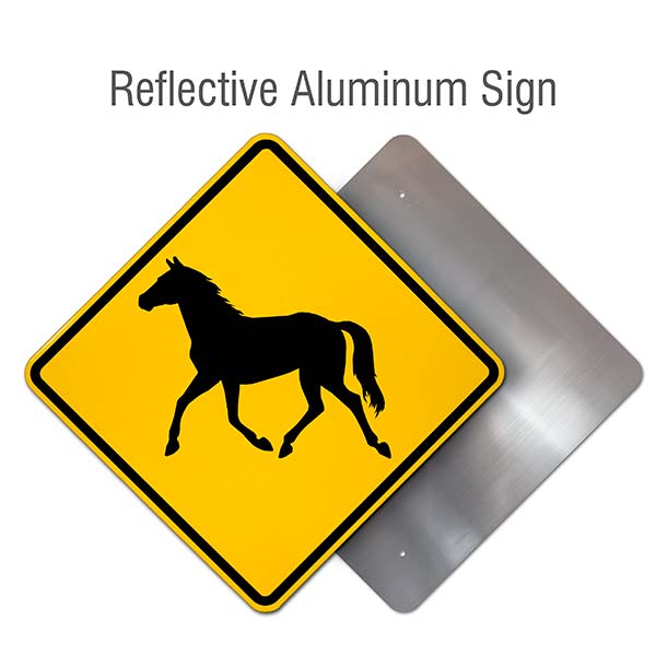 Wild Horse Symbol Sign