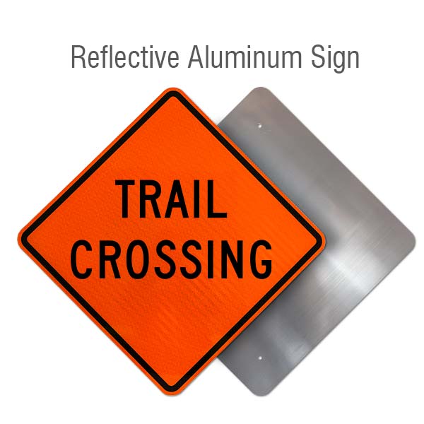 Trail Crossing Sign