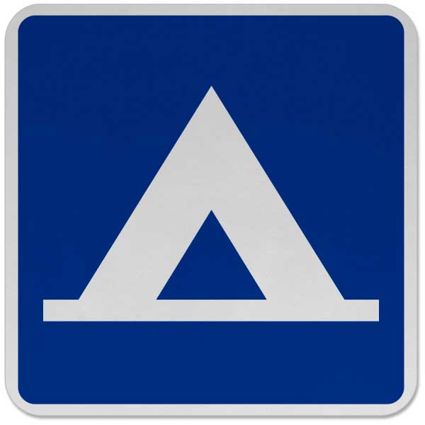 Camping Sign