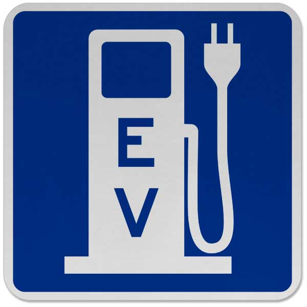 Electric Vehicle Charging Sign