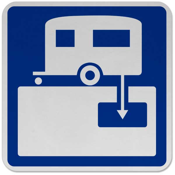 RV Sanitary Station Sign