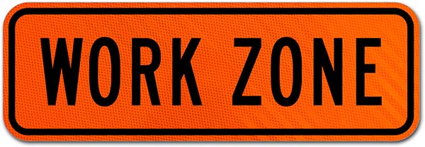 Work Zone Sign