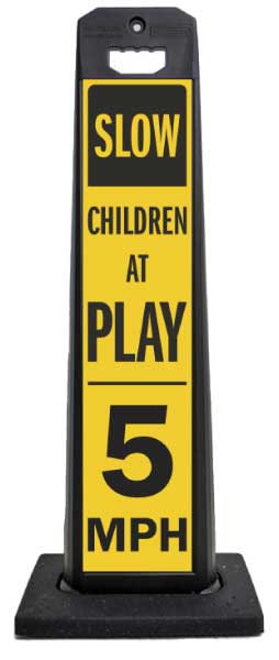 Children at Play Vertical Panel