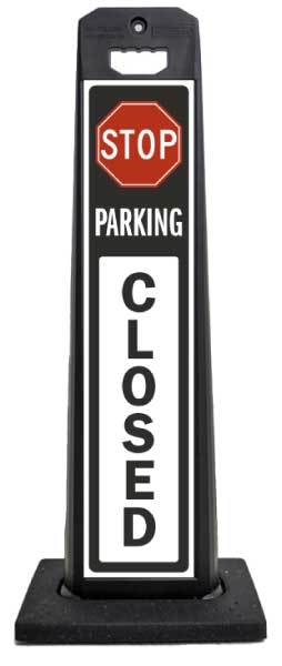 Parking Closed Vertical Panel