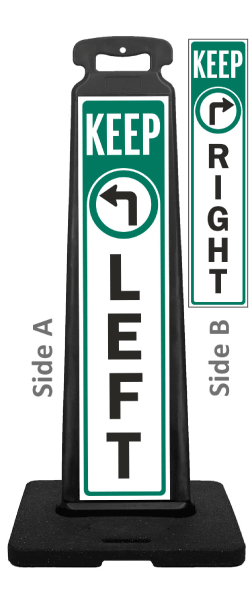 Keep Left Vertical Panel