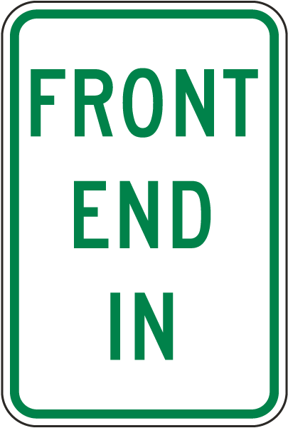 Front End In Sign