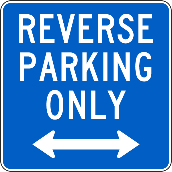 Reverse Parking Sign