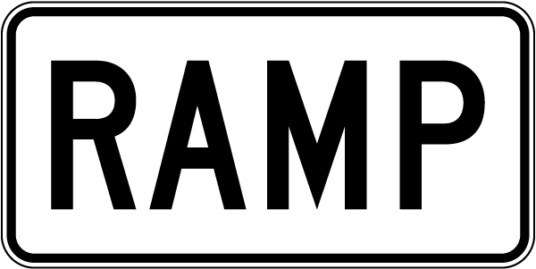 Ramp Sign