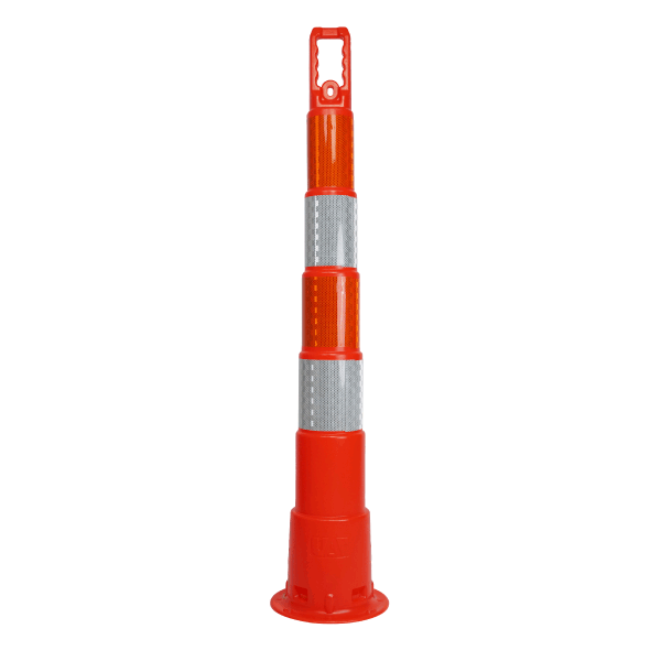 42" Channelizer Cone with four (6") Reflective Collars