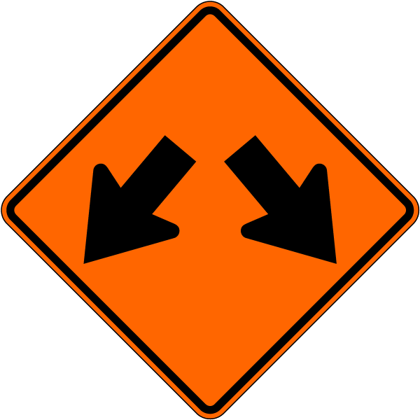 Double Arrow Sign
