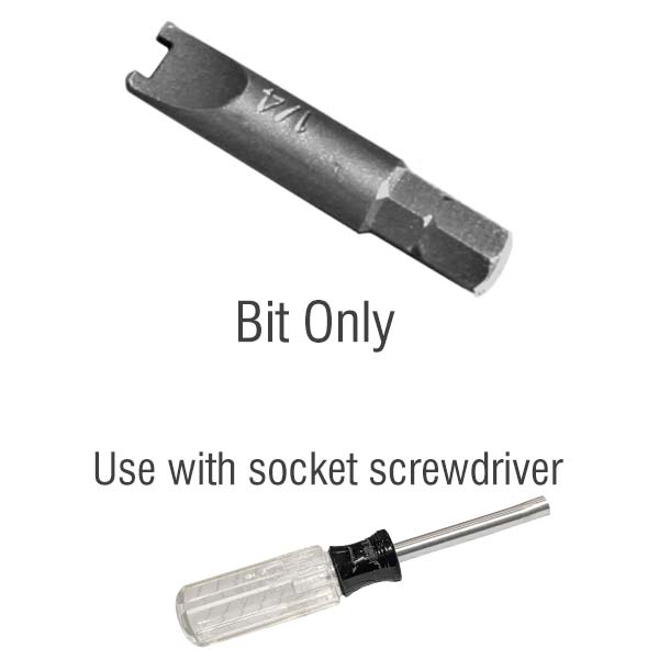 Replacement 1-Way R™ Bits for SignGuardian™ and 1-Way R™ Bolts