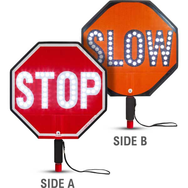 18" LED Stop / Slow Paddle