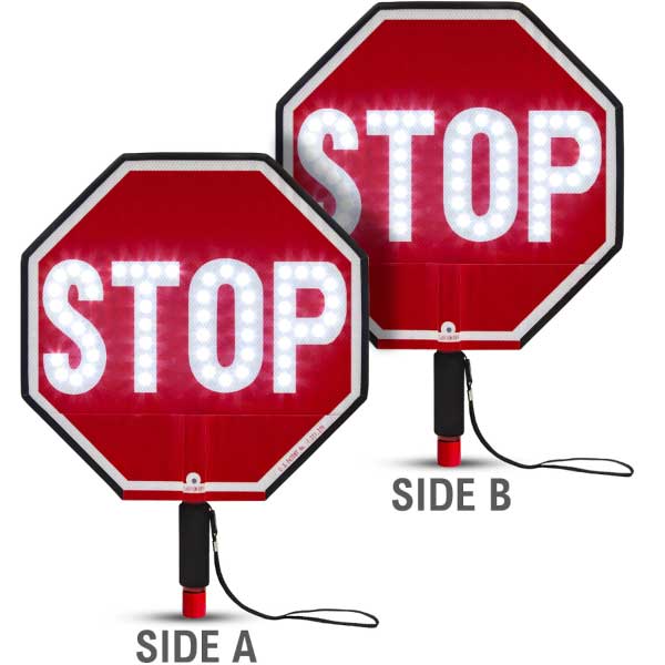 18" LED Stop / Stop Paddle