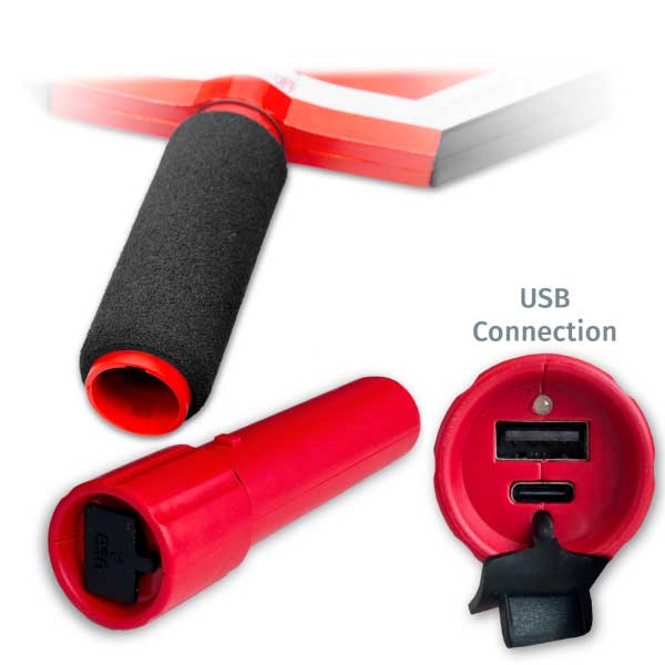 USB Rechargeable Lithium-ion Battery for LED Paddles