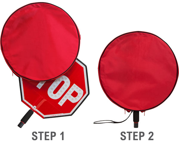 18" Vinyl Cover for Stop Paddles