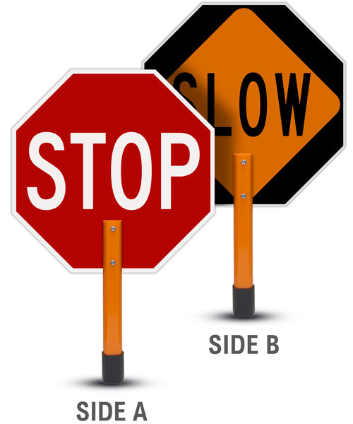 Stop / Slow Rigid Sign