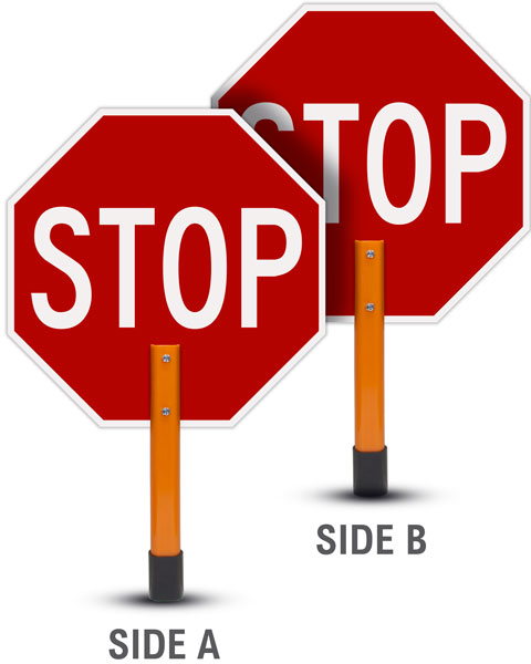 Stop / Stop Rigid Sign