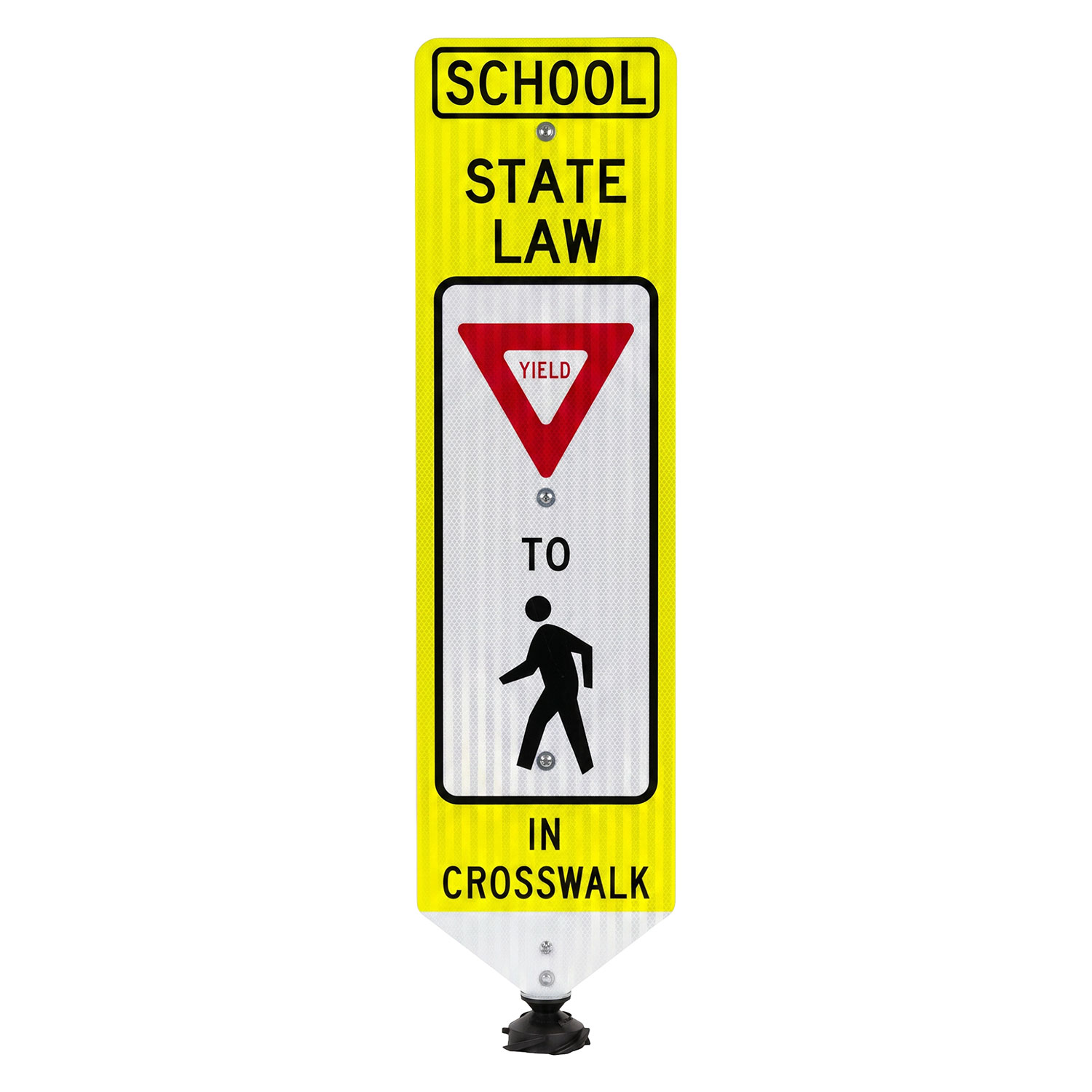 Replacement School Yield To Pedestrians Panel