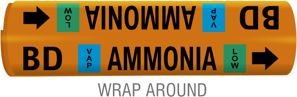 Booster Discharge Pipe Marker