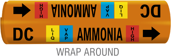 Defrost Condensate Pipe Marker