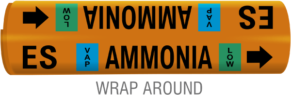 Economizer Suction Pipe Marker