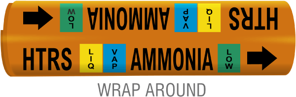 High Temperature Recirculated Suction Pipe Marker