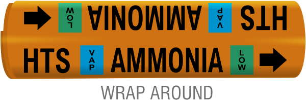 High Temperature Suction Pipe Marker