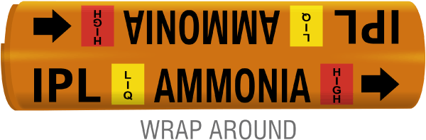 Intermediate Pressure Liquid Pipe Marker