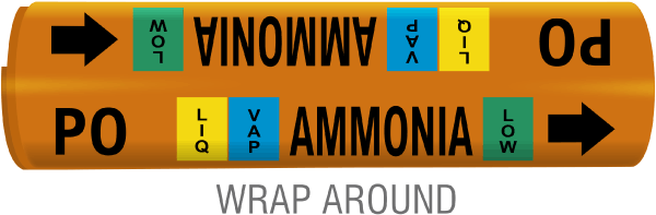 Pump Out Pipe Marker