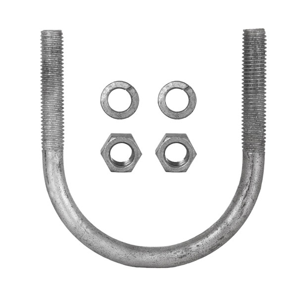 U-Bracket for 3" and 3-1/2" Round Post