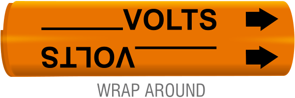 Write-on Volts Wrap-Around Marker