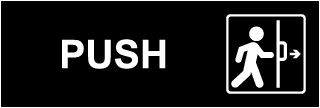 Push Sign