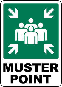 Muster Point With Image Sign
