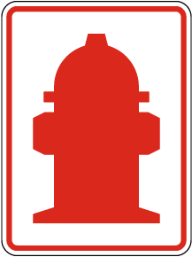 Fire Hydrant Sign