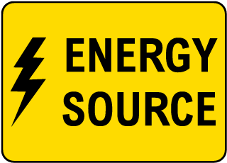 Energy Source Label